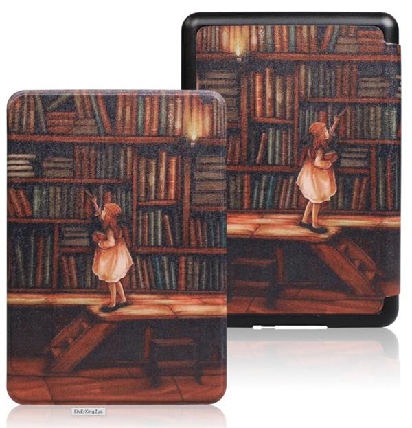 eBookReader Amazon Kindle Paperwhite 5 cover omslag Alice bibliotek